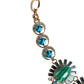 Gold Brass Pietre Oval Crystal Embellished Necklace
