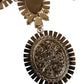 Gold Brass Pietre Oval Crystal Embellished Necklace