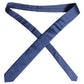 Blue Solid Silk Adjustable Necktie Tie