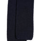 Dark Blue Silk Adjustable Necktie Tie