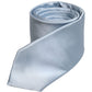 Light Blue Solid Silk Adjustable Necktie Tie
