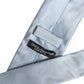 Light Blue Solid Silk Adjustable Necktie Tie