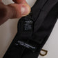 Black Logo Embellished Adjustable Necktie Tie