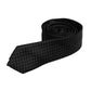 Black Circles Silk Adjustable Necktie Tie