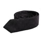 Black Circles Silk Adjustable Necktie Tie