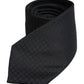 Black Circles Silk Adjustable Necktie Tie