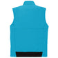 Light Blue Polyester Men Vest