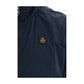Blue Polyamide Men's Jacket