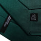Green Solid Cotton Adjustable Necktie Tie