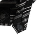 Black White Stripes Silk Adjustable Necktie Tie