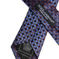 Multicolor Circles Silk Adjustable Necktie Tie