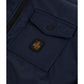 Blue Polyamide Men Jacket