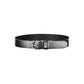 Black Leather Women Belt