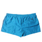 Turquoise Logo Beachwear Shorts 2Pc Swimwear