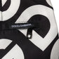 Black White Logo Beachwear Shorts Swimwear