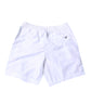 White Stripes Beachwear Shorts 2Pc Swimwear