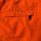 Orange Polyester Beachwear Shorts 2Pc Swimwear
