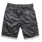 Gray Polyester Beachwear Swim Shorts Swimwear