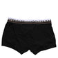 Black Cotton Stretch Regular Boxer Underwear
