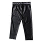 Black Logo Nylon Cropped Tights Pants Underwear