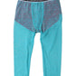 Blue Fuchsia Logo Lingerie Cropped Underwear