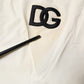 White Black Logo One Piece Beachwear Swimwear