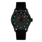 Black Leather Watch