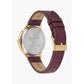 Red Leather Watch