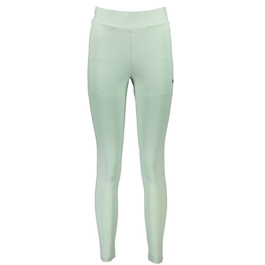 Green Cotton Women Legging