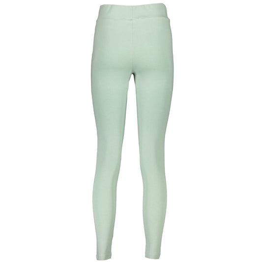 Green Cotton Women Legging