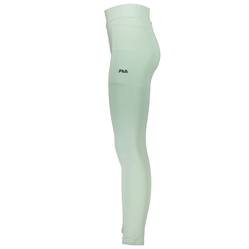 Green Cotton Women Legging