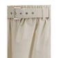 Cream Wide Long Skirt