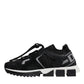 Black Mesh Sorrento Trekking Sneakers Shoes