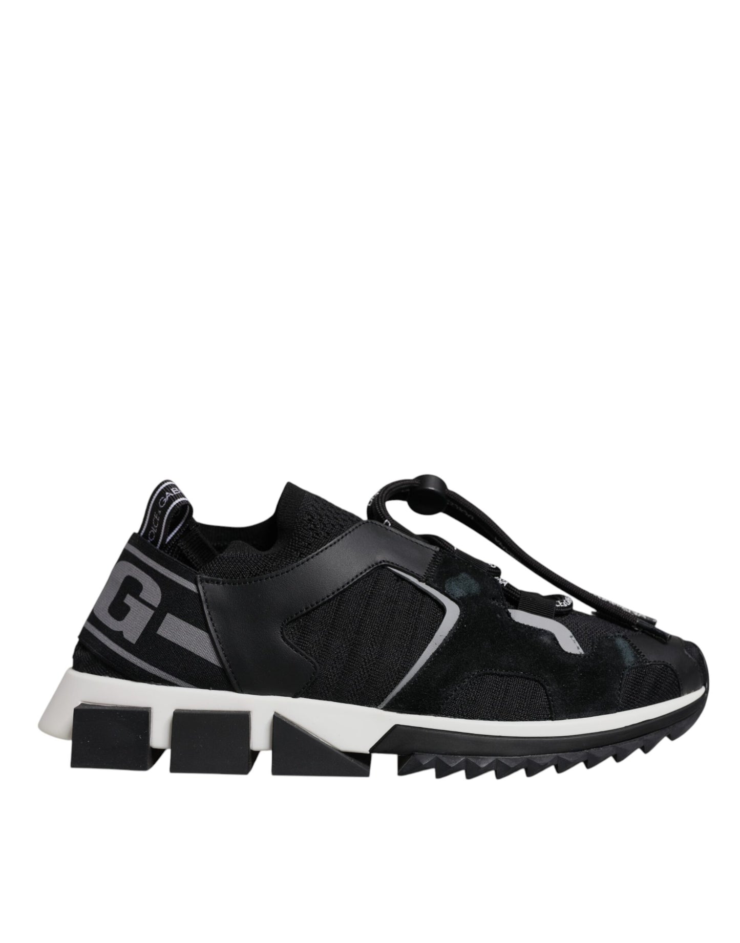 Black Mesh Sorrento Trekking Sneakers Shoes