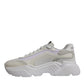 White Daymaster Low Top Sneakers Shoes