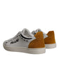 White Suede Leather Low Top Sneakers Shoes