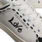 White Suede Leather Low Top Sneakers Shoes