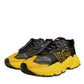 Yellow Black Daymaster Low Top Sneaker Shoes