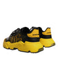 Yellow Black Daymaster Low Top Sneaker Shoes