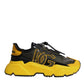 Yellow Black Daymaster Low Top Sneaker Shoes
