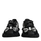 Black Logo Lace Up Low Top NS1 Sneakers Shoes