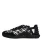 Black Logo Lace Up Low Top NS1 Sneakers Shoes