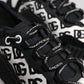 Black Logo Lace Up Low Top NS1 Sneakers Shoes
