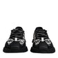Black Logo Lace Up Low Top NS1 Sneakers Shoes