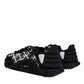 Black Logo Lace Up Low Top NS1 Sneakers Shoes