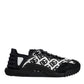 Black Logo Lace Up Low Top NS1 Sneakers Shoes