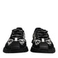 Black Logo Lace Up Low Top NS1 Sneakers Shoes