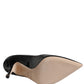 Black Patent Leather High Heels Pumps Shoes