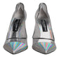 Multicolor Iridescent Pointed Toe Pumps Shoes
