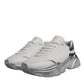 White Silver Daymaster Low Top Sneaker Shoes
